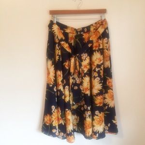 Mlle Gabrielle Sunflower Skirt Size 1X #45